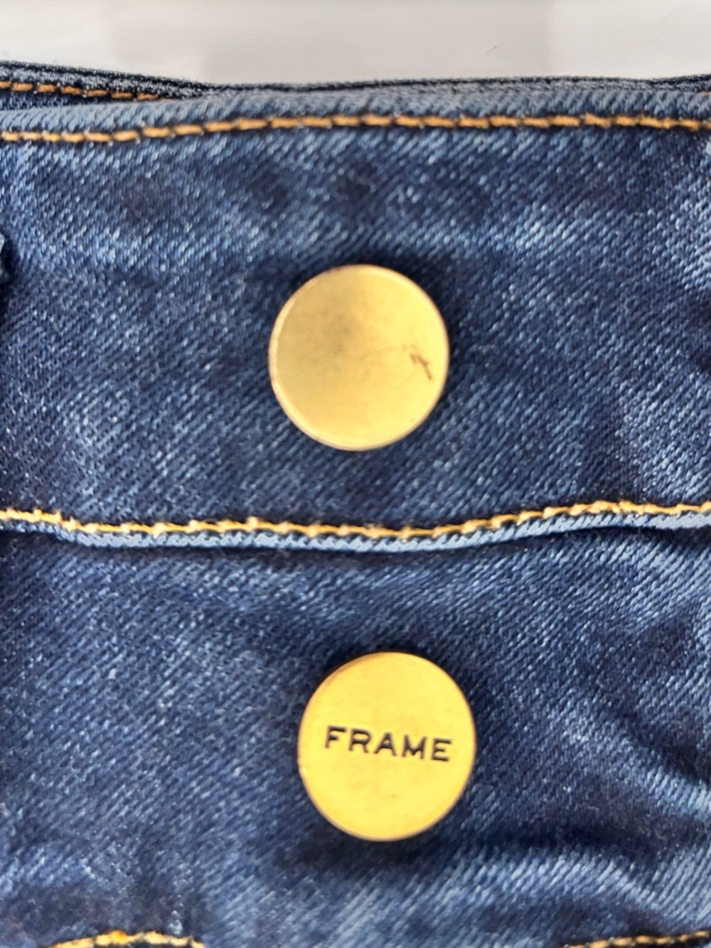 FRAME "Le Catroux" Cigarette Jeans, Dublin Wash, Sz 25 - Picture 4 of 8